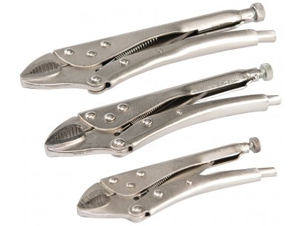 Sada samosvorných kleští 130/170/210 mm - 3 ks Silverline
