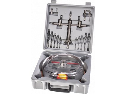 Vrták vykružovací 200 mm s krytem - sada