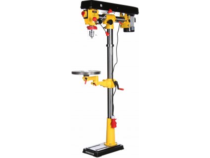 Radiální sloupová vrtačka RDP-16 – křížový stůl, nastavitelný úhel