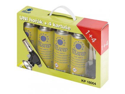 UNI hořák 1,6 kW 360°, 4 kartuše
