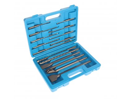 Sada SDS vrtáků a sekáčů 15 dílná Silverline