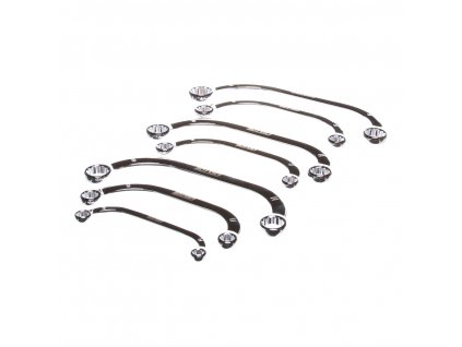 Sada očkových klíčů - půlměsíc