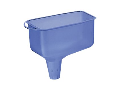 Trychtýř hranatý – odolný plast, velký objem pro dolévání