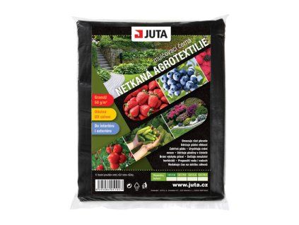 Netkaná mulčovací textilie 50 g/m² 3,2 x 5 m černá