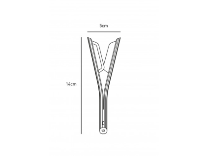 Nůžky na bylinky žluté