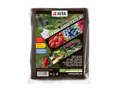 Netkaná mulčovací textilie 50 g/m² 3,2 x 10 m hnědá