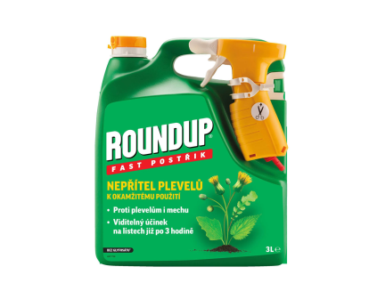 EVERGREEN Roundup Fast herbicid rozprašovač 3 l