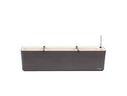 Truhlík Berberis 80 cm - šedá béžová