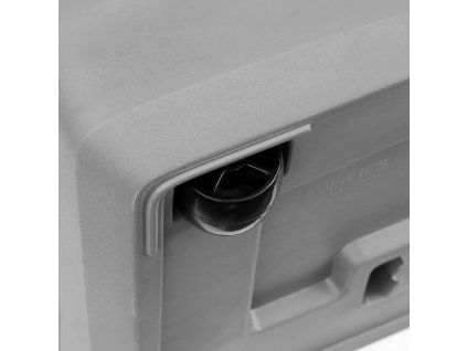 Samozavlažovací velkoobjemový truhlík Berberis UNO 45 cm - antracit