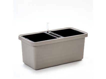 Velkoobjemový truhlík Berberis DUO 80 cm - taupe