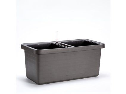 Velkoobjemový truhlík Berberis DUO 80 cm - antracit