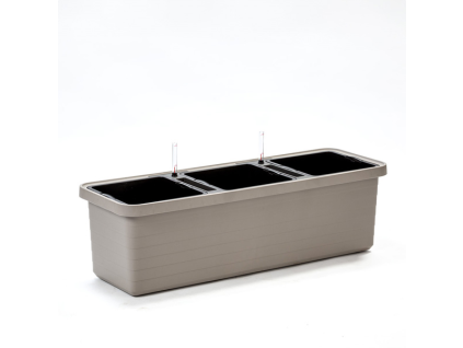 Velkoobjemový truhlík Berberis TRIO 117 cm - taupe