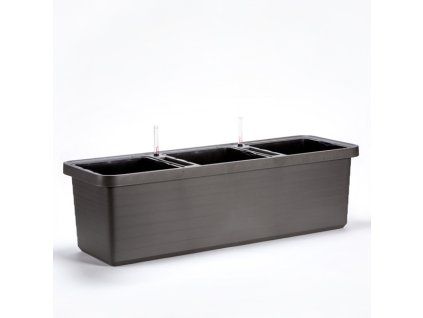 Velkoobjemový truhlík Berberis TRIO 117 cm - antracit