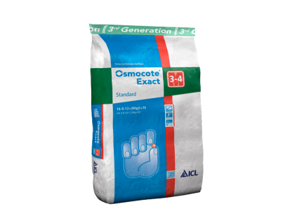 Osmocote Exact 3-4M 25kg 16-9-12+2MgO+TE