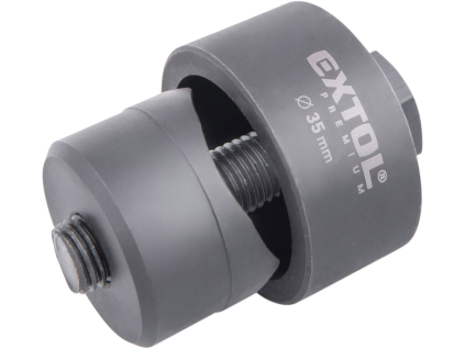 Děrovač do plechu - šroubový, O díry 35mm, CrV, EXTOL PREMIUM