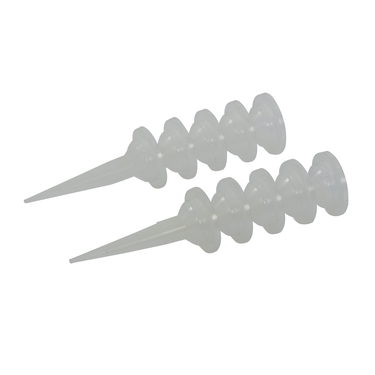 Silikonové trysky pro salámové tmely 10 ks Silverline 282529