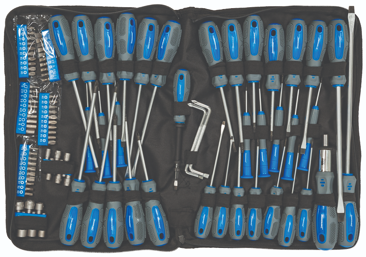 Sada šroubováků 100 ks Silverline 283983