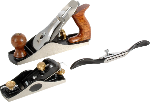 Sada ručních hoblíků – 3 ks, hladík, poříz a dlabací hoblík 290140