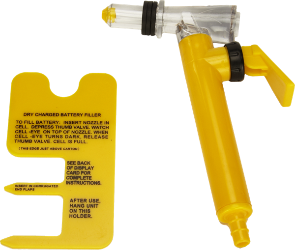 Plnička baterií – pistole s ventilem pro suché články 318-0239