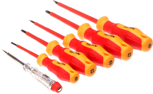TOLSEN Sada šroubováků VDE 6 ks 38013