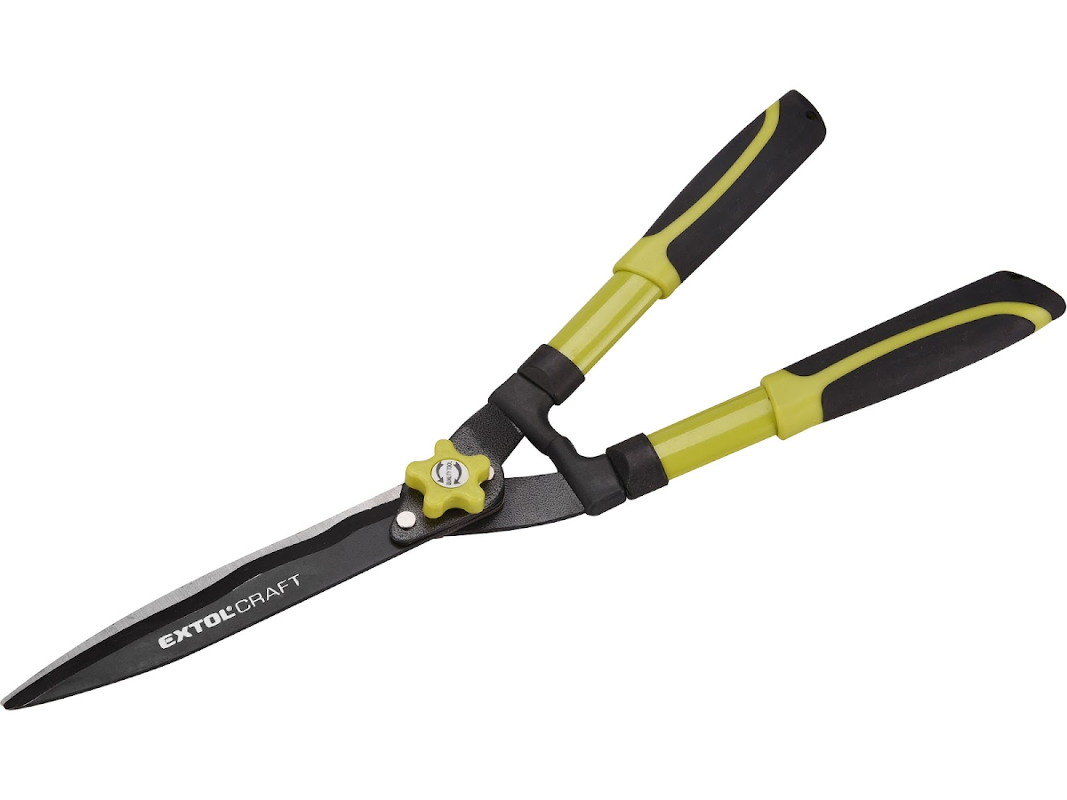 EXTOL CRAFT Nůžky na živý plot s vlnitým ostřím, 540 mm, HCS 38030