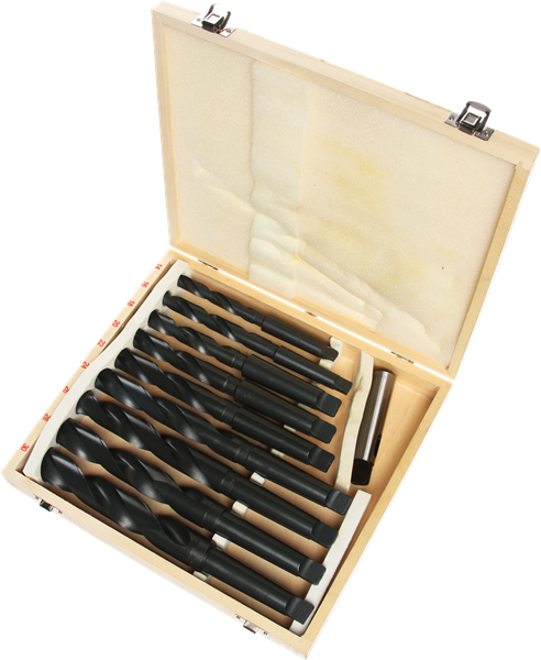 GÜDE Vrtáky HSS s kuželovou stopkou - 10 ks 38328