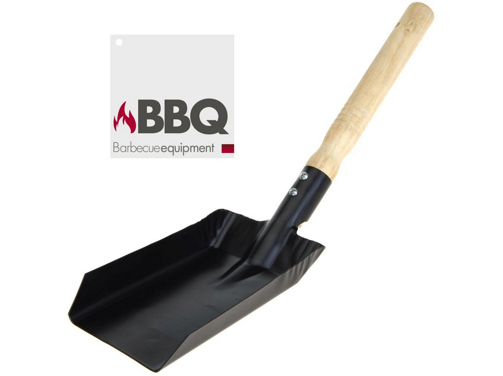 M.A.T. Group Lopatka na dřev.uhlí/brikety BBQ kov./dřev.rukojeť 386035