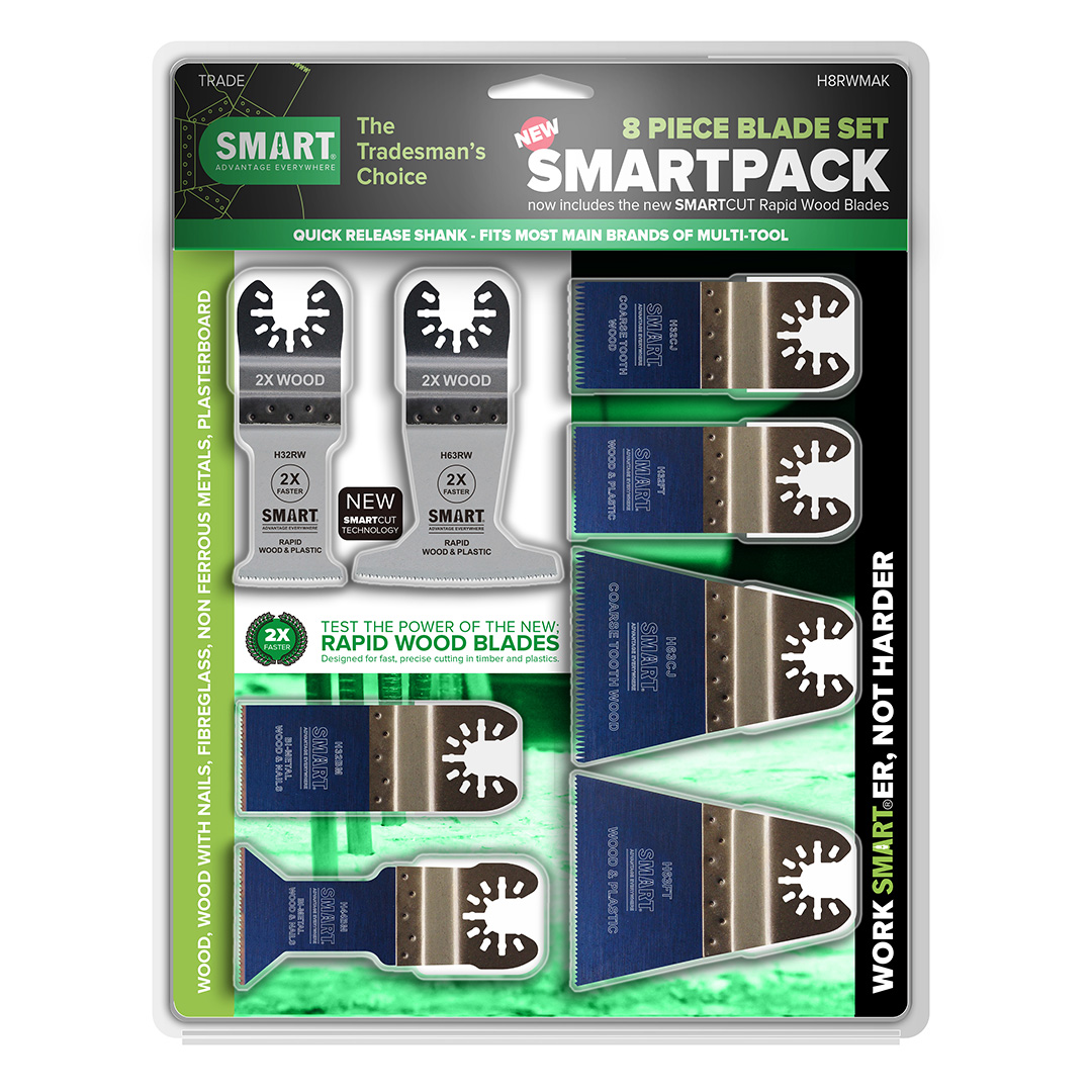 Sada pilových listů SMART TRADE s čepelemi RAPID - 8 kusů 3922