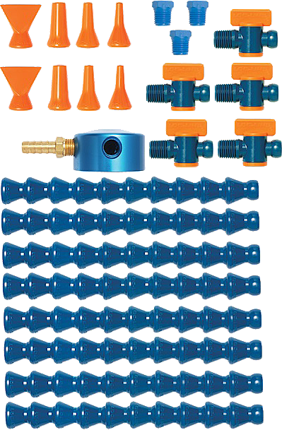 1/4" velká sada s magnetickým rozvaděčem LOC-LINE 40480