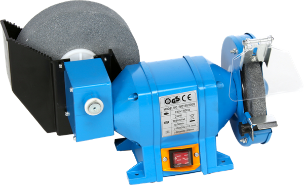 Stolní bruska s pomaloběžným kotoučem 200058