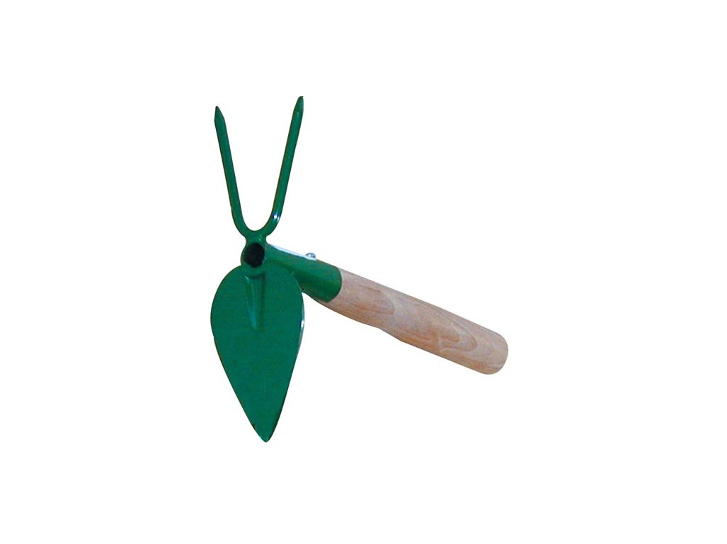 M.A.T. Group Okopávačka srdíčko 2 hroty S NÁSADOU 24 cm 445361