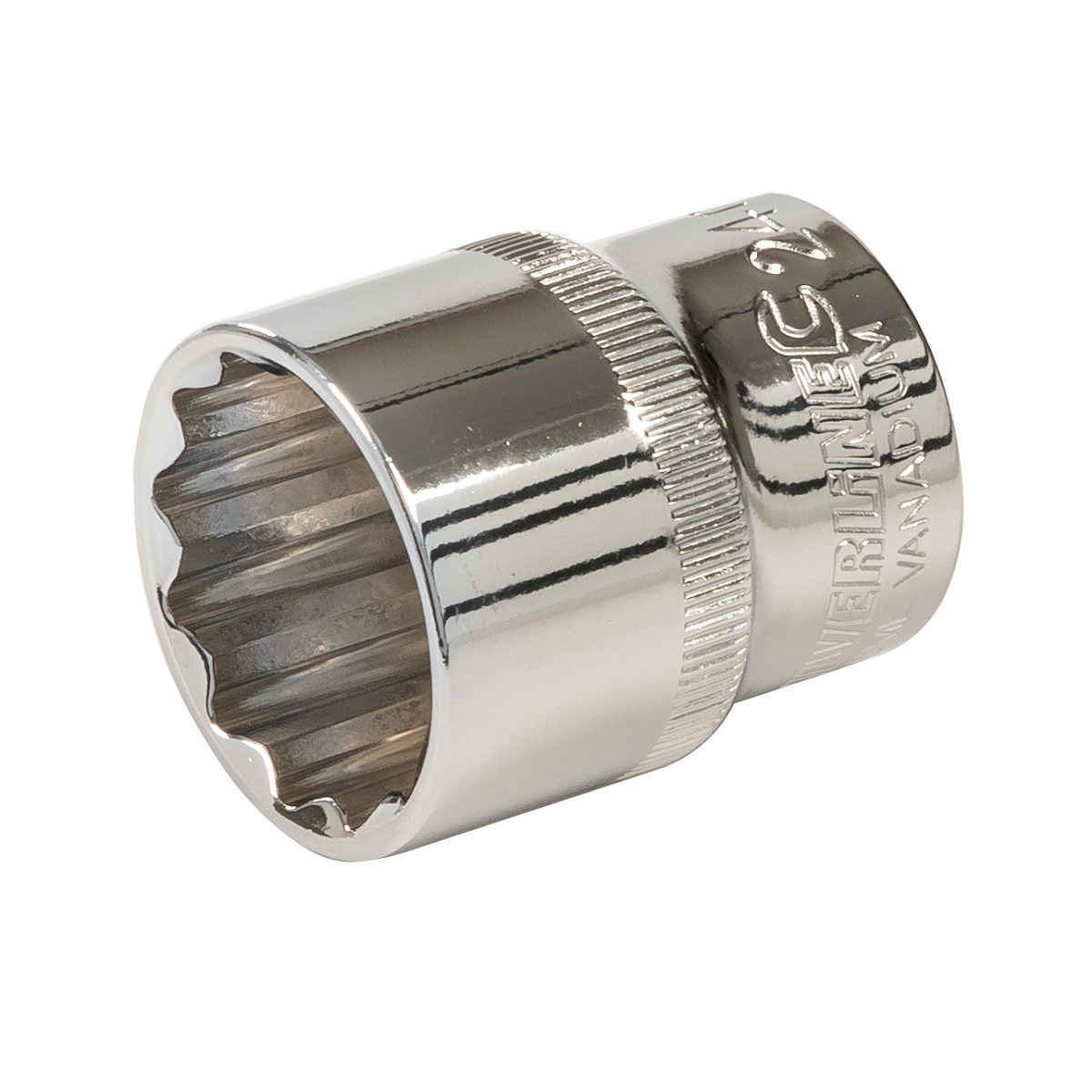 Nástrčný klíč 24 mm 1/2 12-hran krátký Silverline 449975