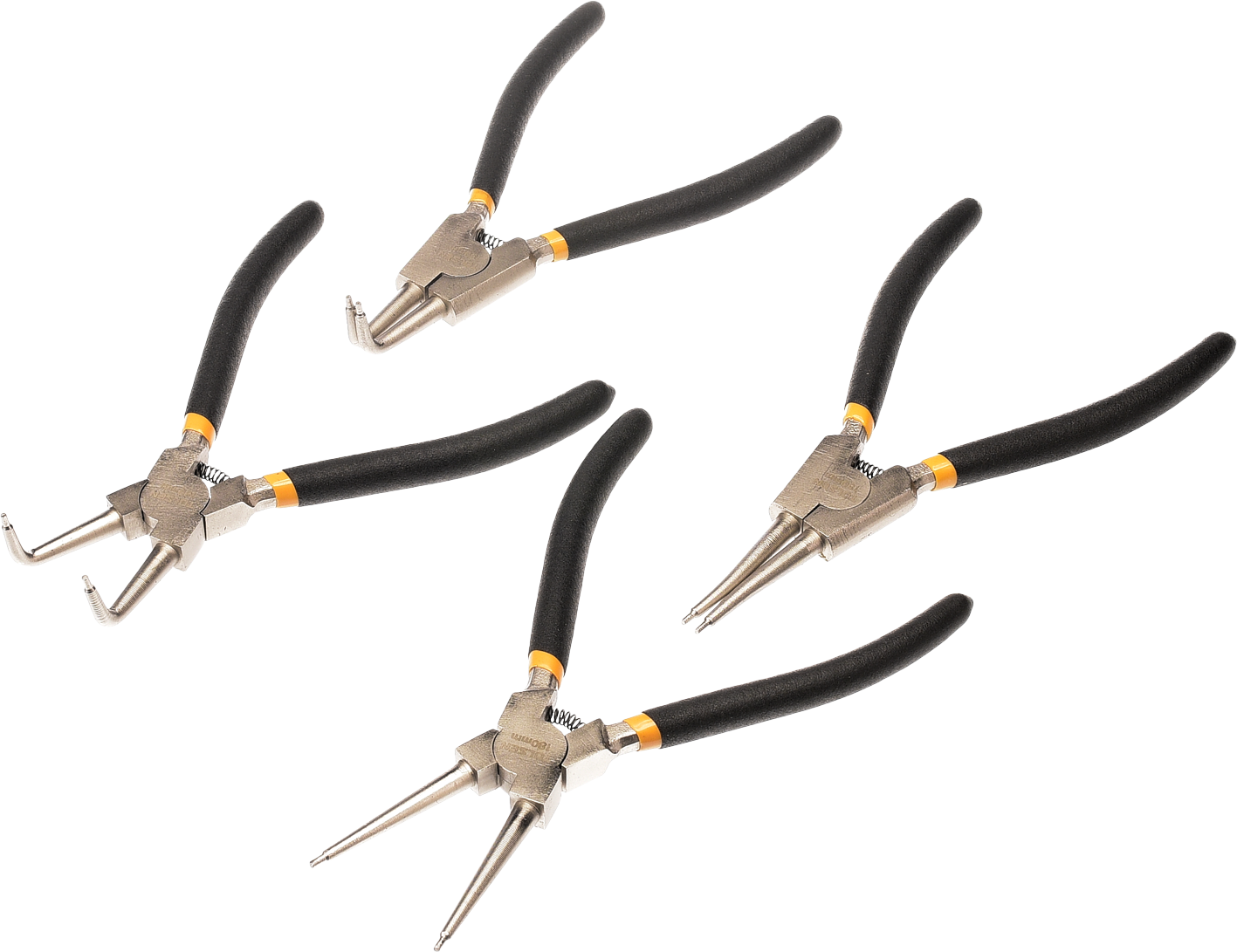 TOLSEN Kleště na pojistné kroužky 4 ks 10097