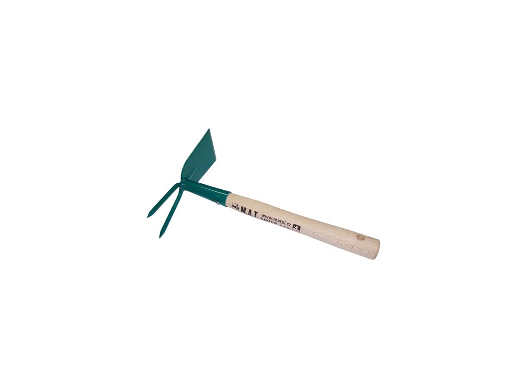 M.A.T. Group Okopávačka 2 hroty S NÁSADOU 27 cm PROFI český výrobek 465381