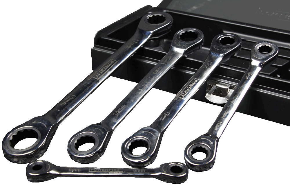Sada očkových ráčnových klíčů 5 ks 10-108-105
