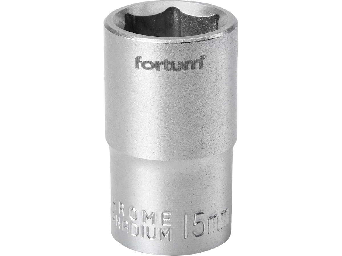 Fortum Hlavice nástrčná 1/2, 15 mm, L 38 mm 4700415