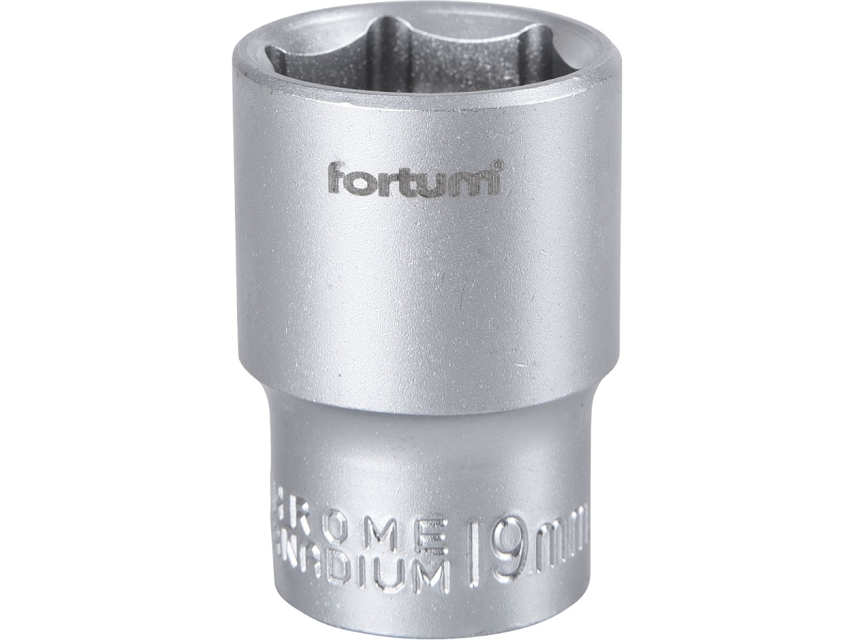 Fortum Hlavice nástrčná 1/2, 19 mm, L 38 mm 4700419