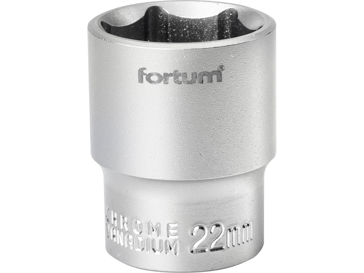 Fortum Hlavice nástrčná 1/2, 22 mm, L 38 mm 4700422