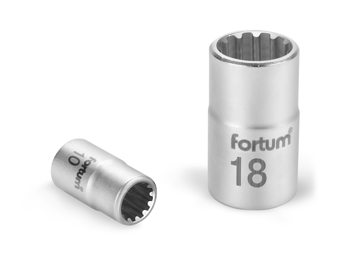 Fortum Hlavice nástrčná Multilock 1/4, 4,5 mm, L 25 mm 4701103