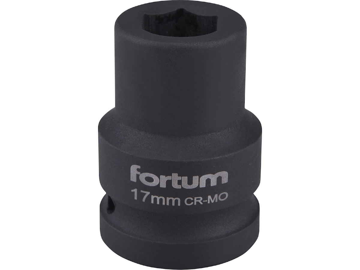 Fortum Hlavice nástrčná rázová 3/4, 17 mm, L 52 mm 4703017