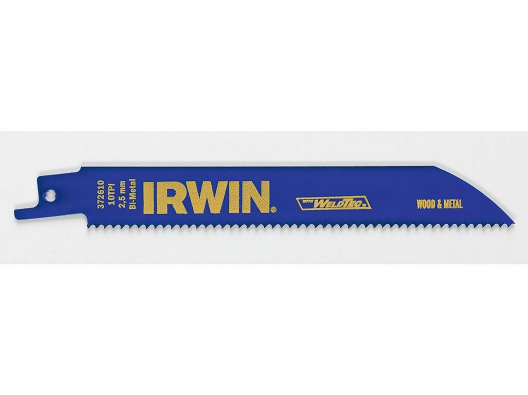 List pil. na kov a dřevo do mečových pil 150 mm/10TPI (5 ks) IRWIN 471230