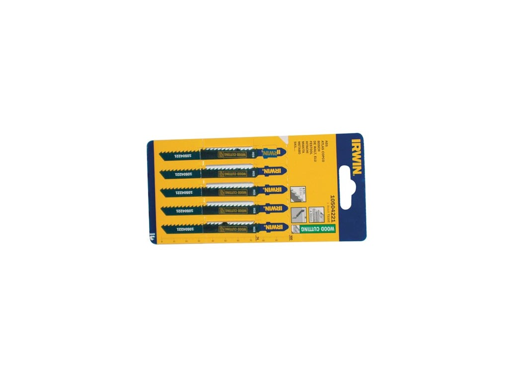 List pil.přím. sada HCS-T111C 100 dřevo,PH (5 ks) IRWIN 471458