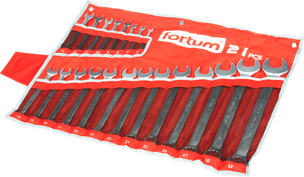 Fortum Očkoploché klíče sada 21 ks 4730200