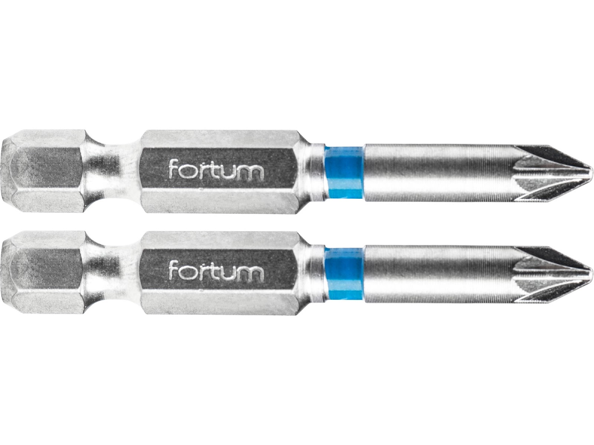 Fortum Hrot křížový pozidriv, sada 2 ks, PZ 1 × 50 mm, S2 4741311