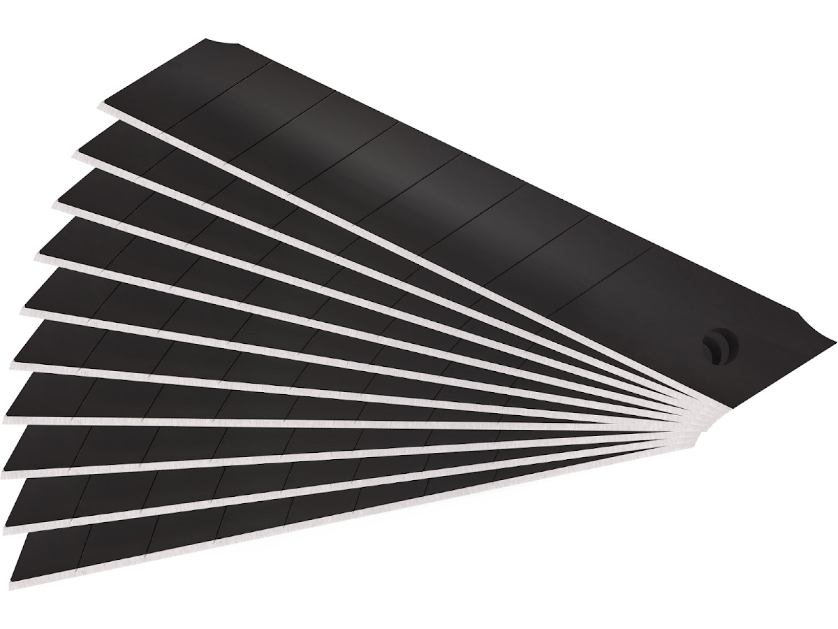 Fortum Břity ulamovací do nože, 18 mm, 10 ks, SK2 4780002