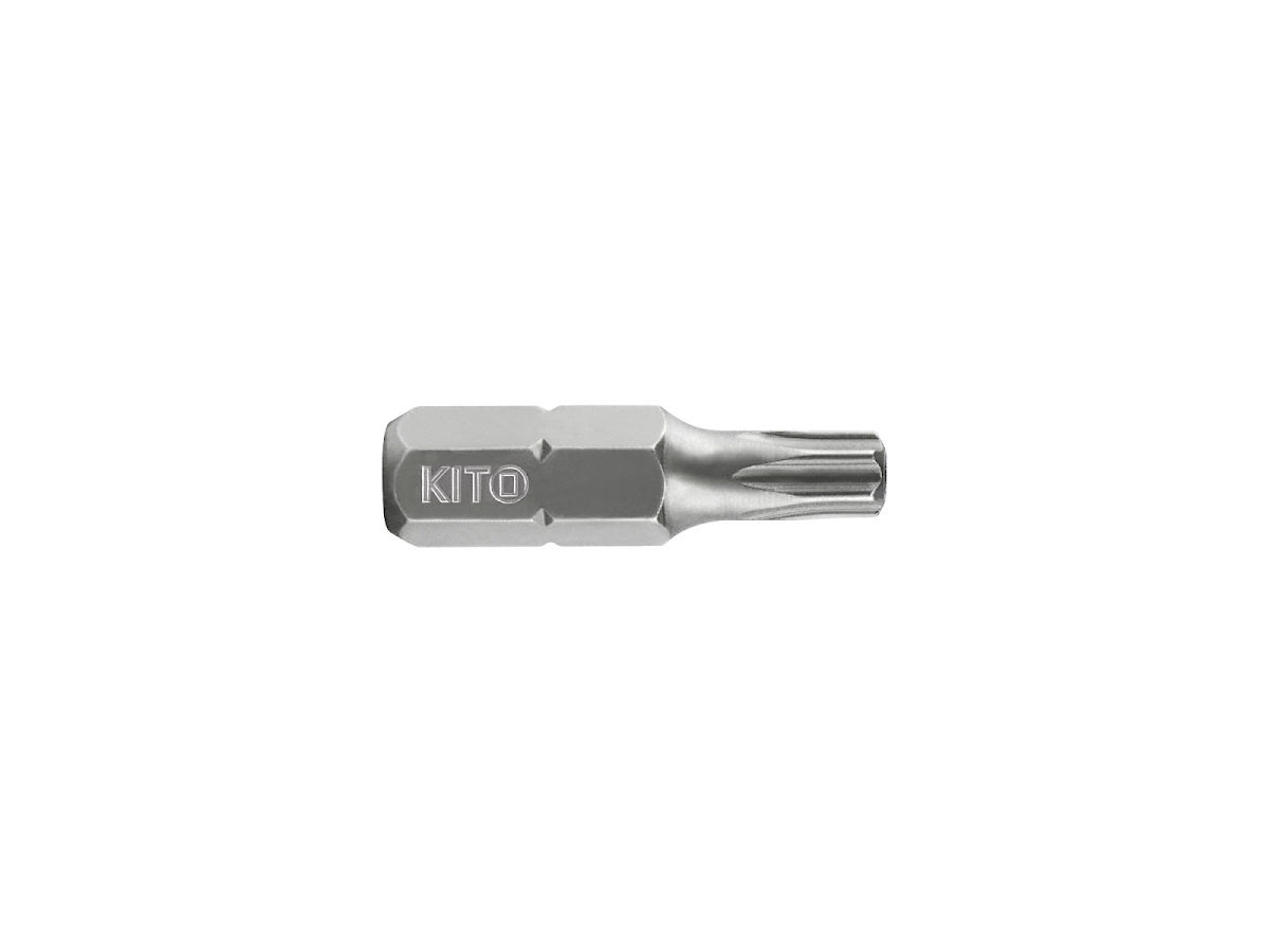 KITO Hrot TORX, vrtaný, TTa 27 × 25 mm, S2 4810489