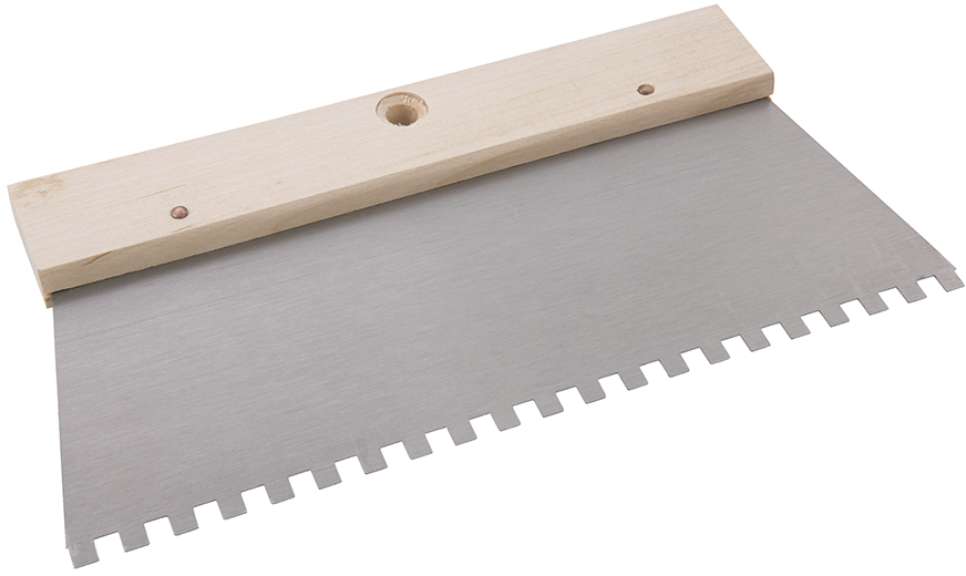 Stěrka na lepidlo 250 mm - zub 6 mm Silverline 515781