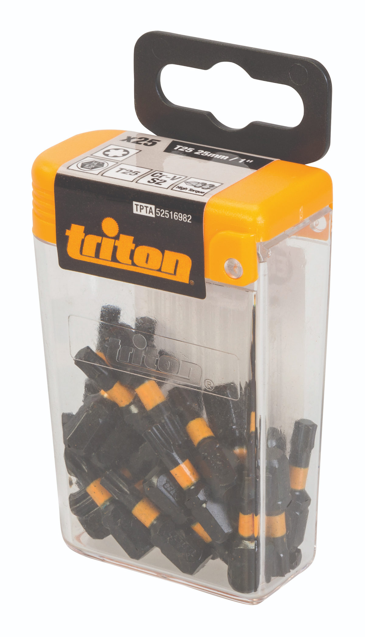 Sada bitů T25 25 mm 25 ks Triton 516982