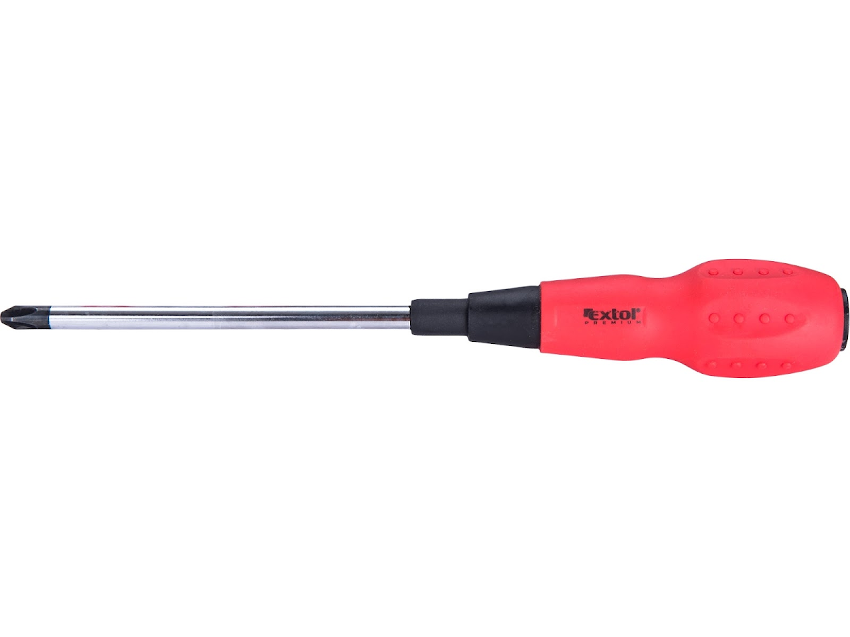 EXTOL PREMIUM Šroubovák křížový phillips, PH 3 × 150 mm, CrV 55024