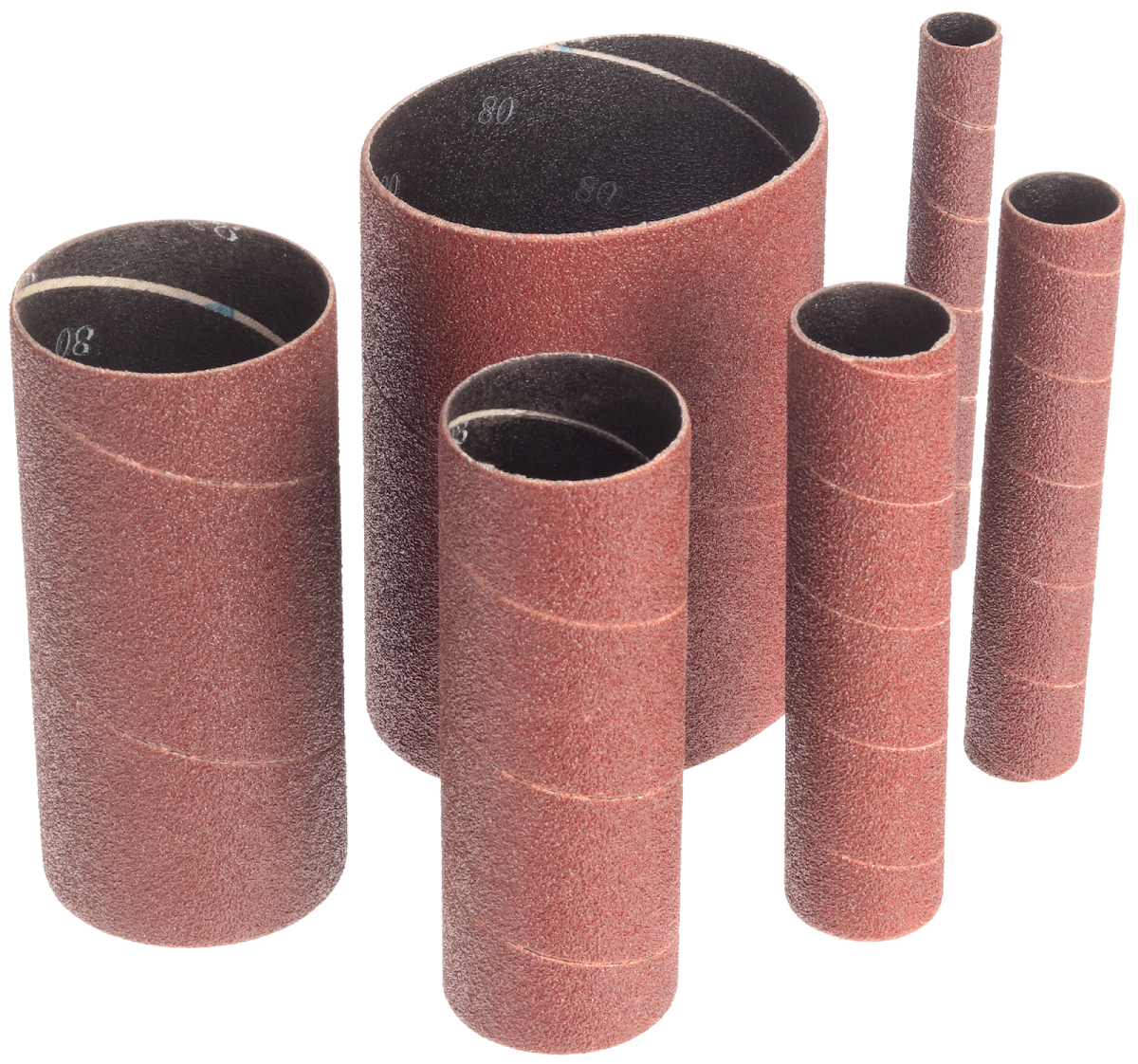 Sada brusných válečků G80 - 6 ks Triton 578665